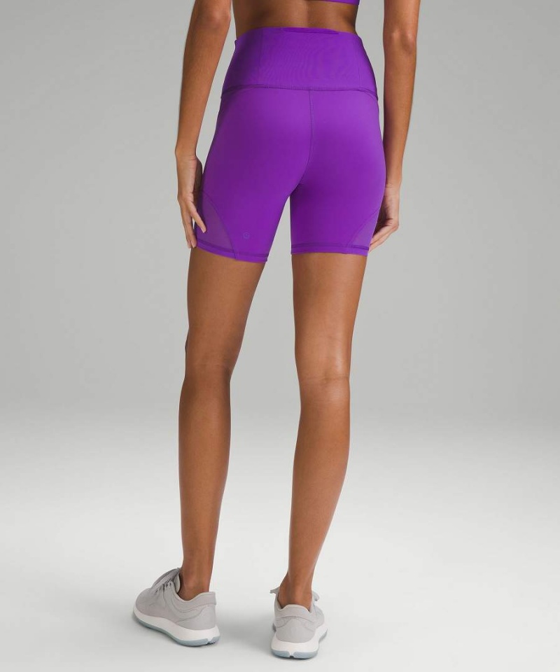 Short Lululemon Wunder Train Mesh Panel High-Rise 6