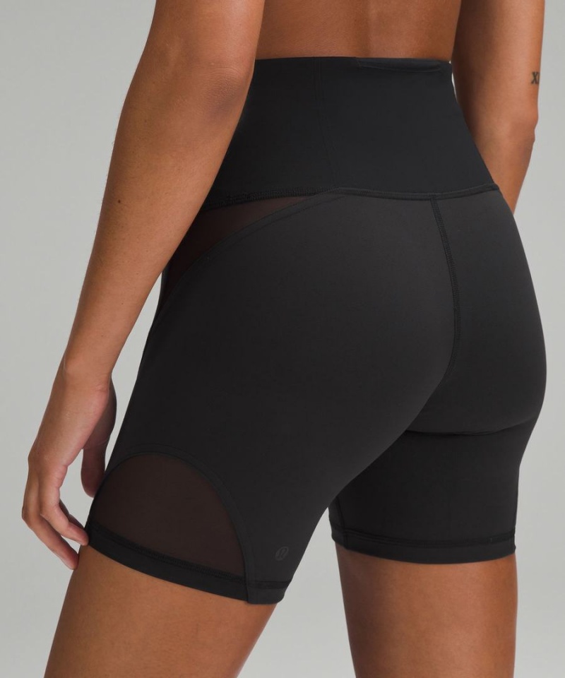 Short Lululemon Wunder Train Mesh Panel High-Rise 6