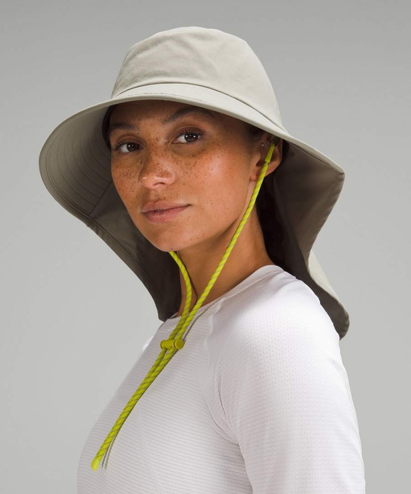 Sombreros Lululemon All Deporte Anchos-Brim Mujer Verde Verde Claro Chile | 482JIECGS