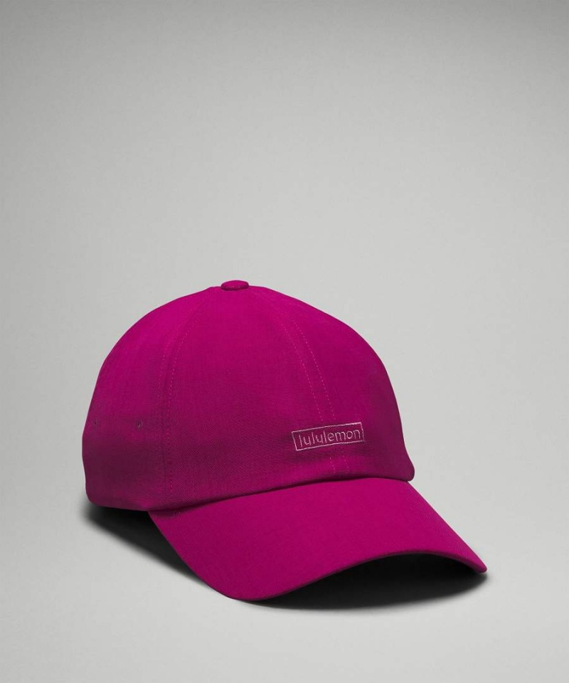 Sombreros Lululemon Baller Soft Embroidered Mujer Burdeos Chile | 945PWZRMN