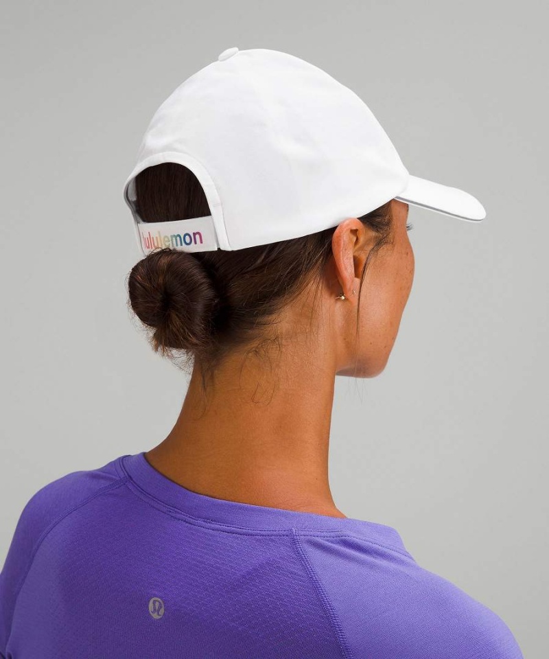 Sombreros Lululemon Fast and Free Correr Rainbow Mujer Blancas Chile | 943GVMILC