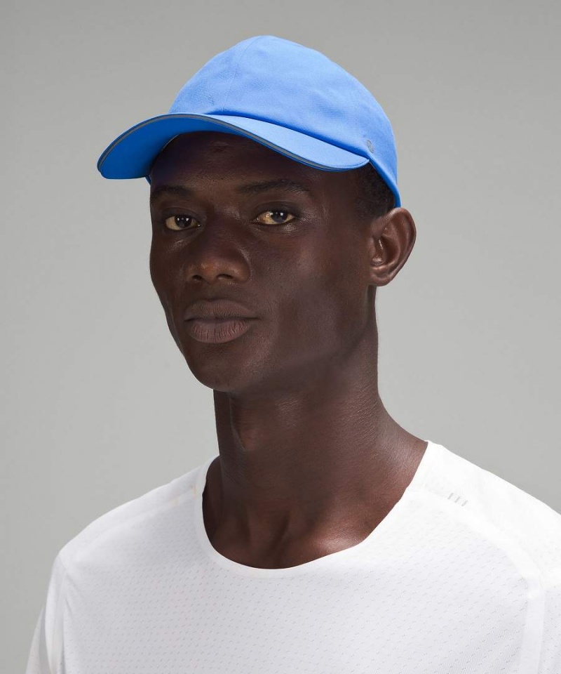 Sombreros Lululemon Fast and Free Correr Hombre Azules Chile | 341ICKJXZ