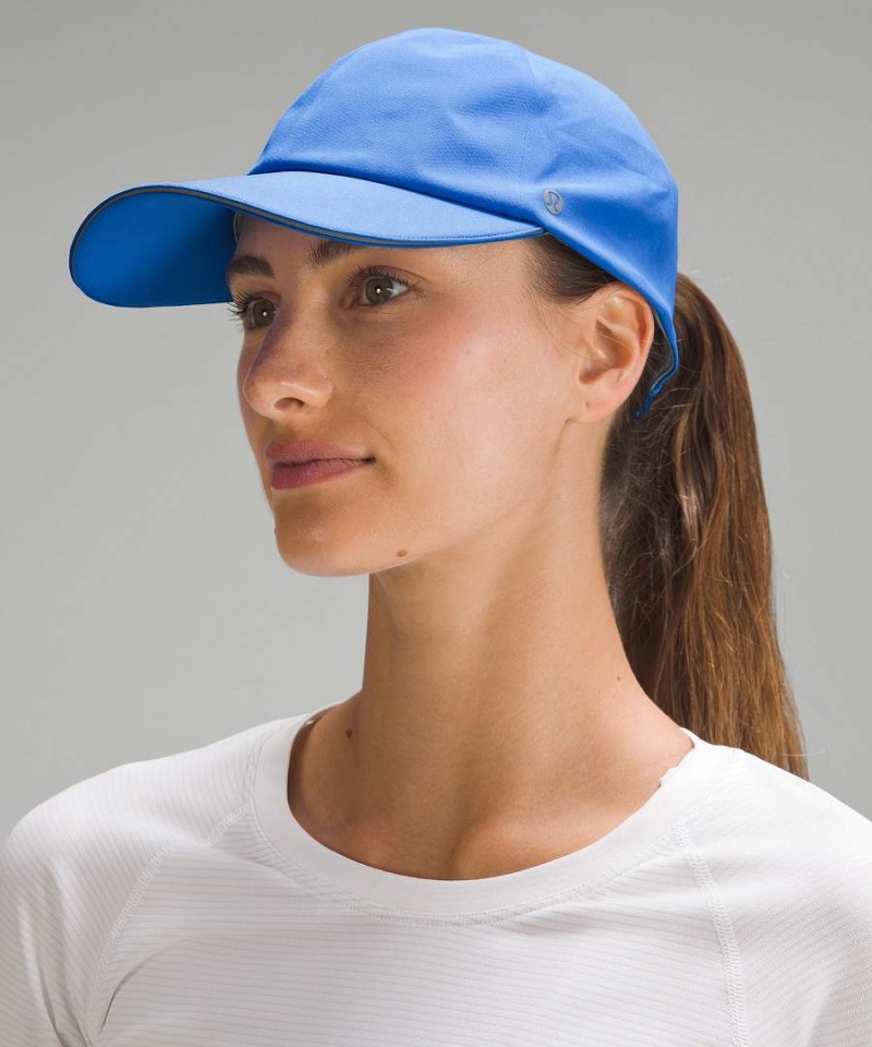 Sombreros Lululemon Fast and Free Correr Hombre Azules Chile | 341ICKJXZ