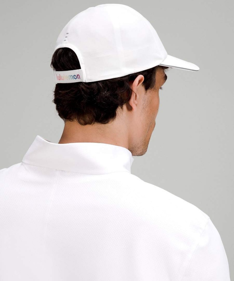 Sombreros Lululemon Fast and Free Correr Rainbow Hombre Blancas Chile | 371GWBQSD