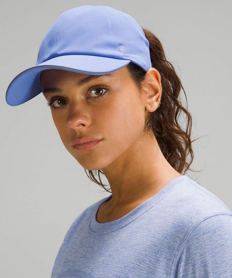 Sombreros Lululemon Fast and Free Ponytail Correr Mujer Indigo Chile | 482MZERNU