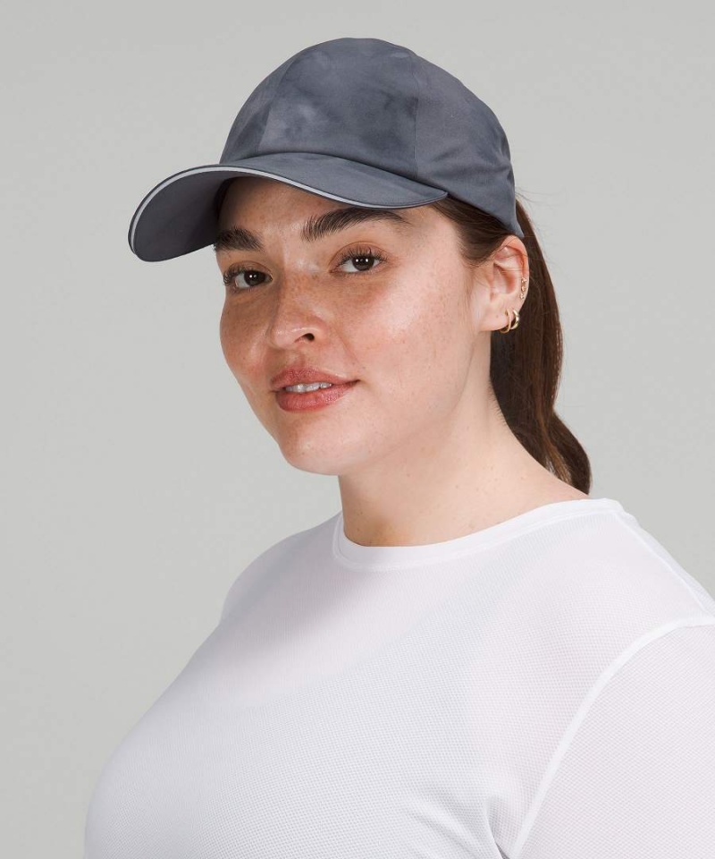 Sombreros Lululemon Fast and Free Ponytail Correr Mujer Gris Gris Oscuro Chile | 580AJSBXP