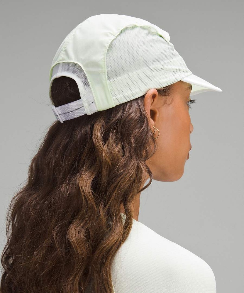 Sombreros Lululemon High Ventilation Correr Hombre Verde Blancas Chile | 875NRYOKF