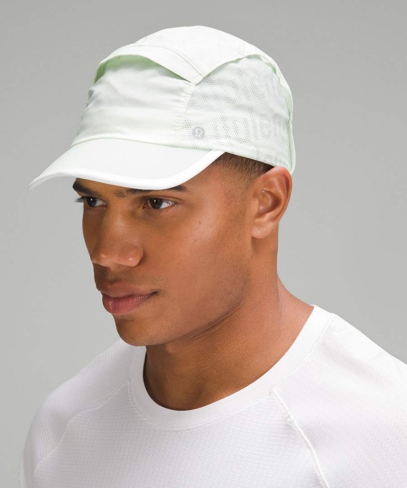 Sombreros Lululemon High Ventilation Correr Hombre Verde Blancas Chile | 875NRYOKF