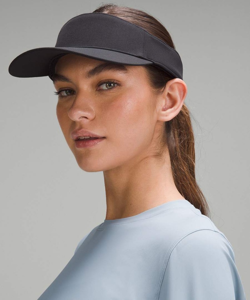 Sombreros Lululemon Removable Sweatband All-Deporte Visor Hombre Negras Chile | 258BEHLGS