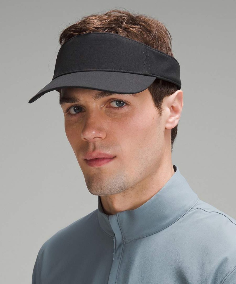 Sombreros Lululemon Removable Sweatband All-Deporte Visor Hombre Negras Chile | 258BEHLGS