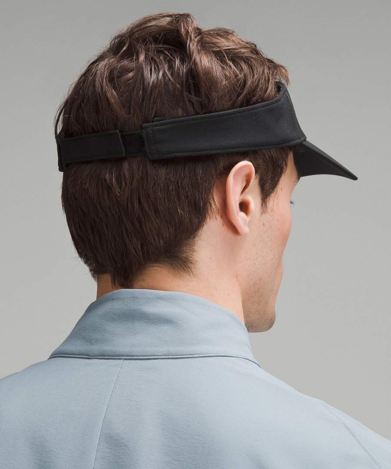 Sombreros Lululemon Removable Sweatband All-Deporte Visor Hombre Negras Chile | 258BEHLGS