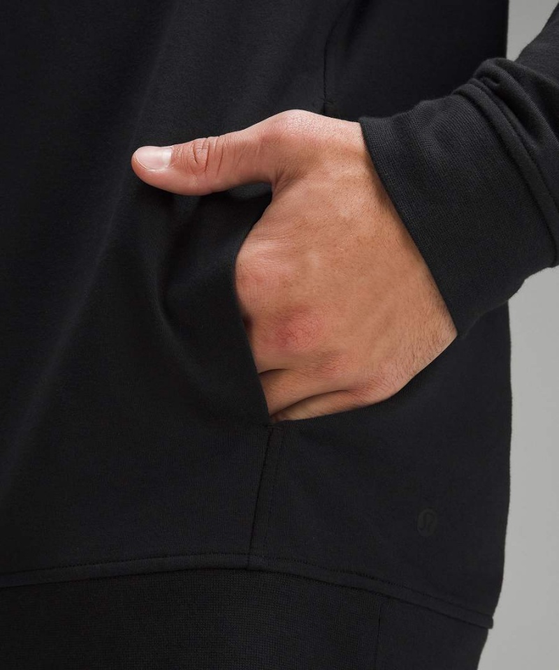 Sudadera con Capucha Lululemon City Sweat Pullover Hombre Negras Chile | 854GDZJTE