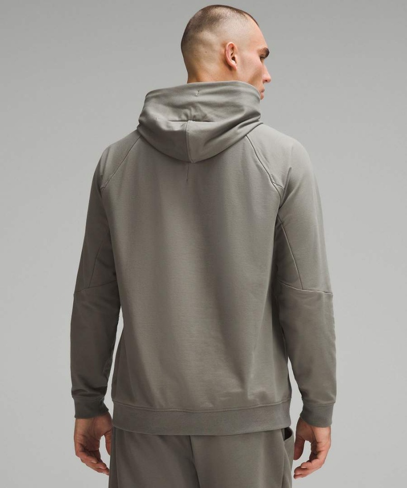 Sudadera con Capucha Lululemon City Sweat Pullover Hombre Gris Verde Oliva Chile | 824XDESHW