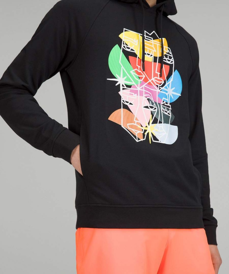 Sudadera con Capucha Lululemon City Sweat Pullover Pride Hombre Negras Chile | 358TMPKEY