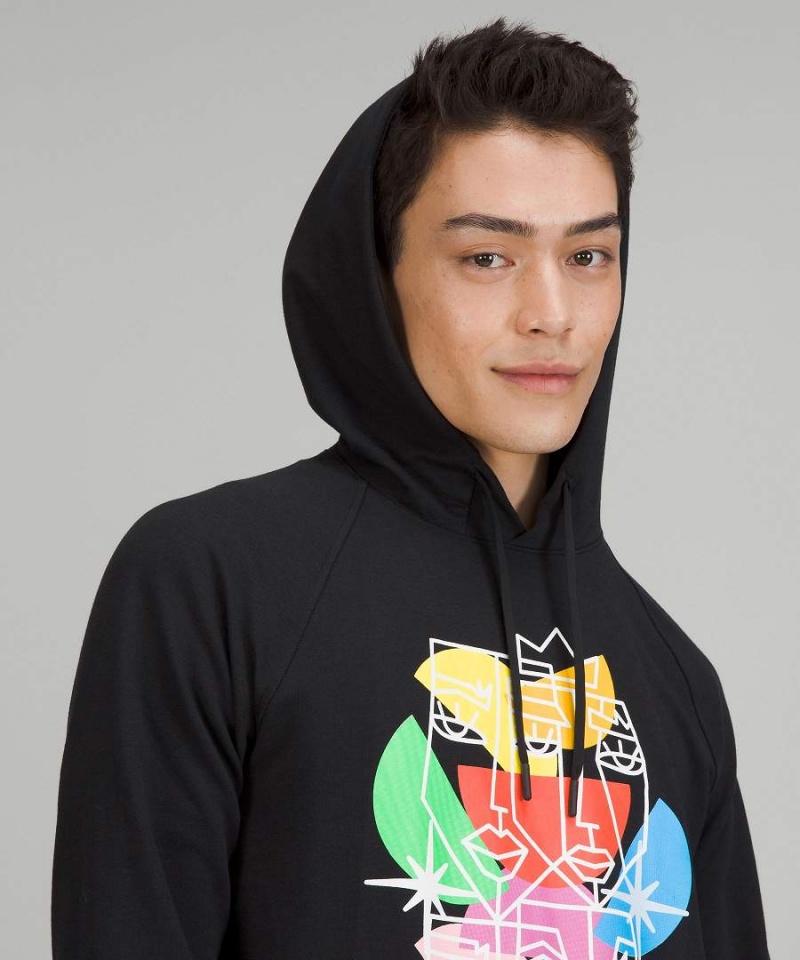 Sudadera con Capucha Lululemon City Sweat Pullover Pride Hombre Negras Chile | 358TMPKEY