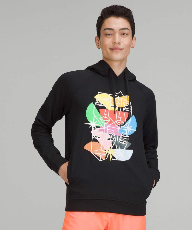 Sudadera con Capucha Lululemon City Sweat Pullover Pride Hombre Negras Chile | 358TMPKEY