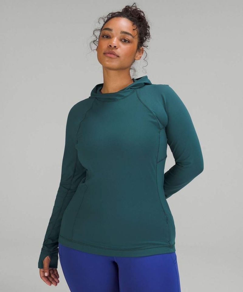 Sudadera con Capucha Lululemon It's Rulu Long-Sleeve Mujer Verde Chile | 064WNKPUO