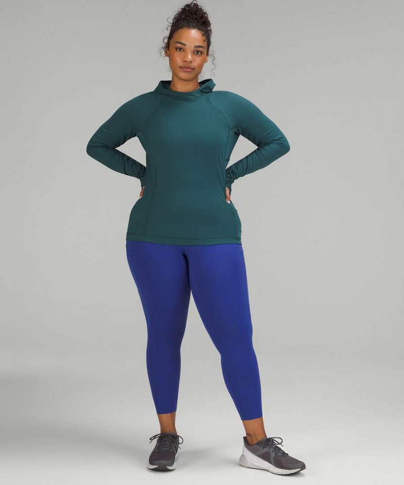 Sudadera con Capucha Lululemon It's Rulu Long-Sleeve Mujer Verde Chile | 064WNKPUO
