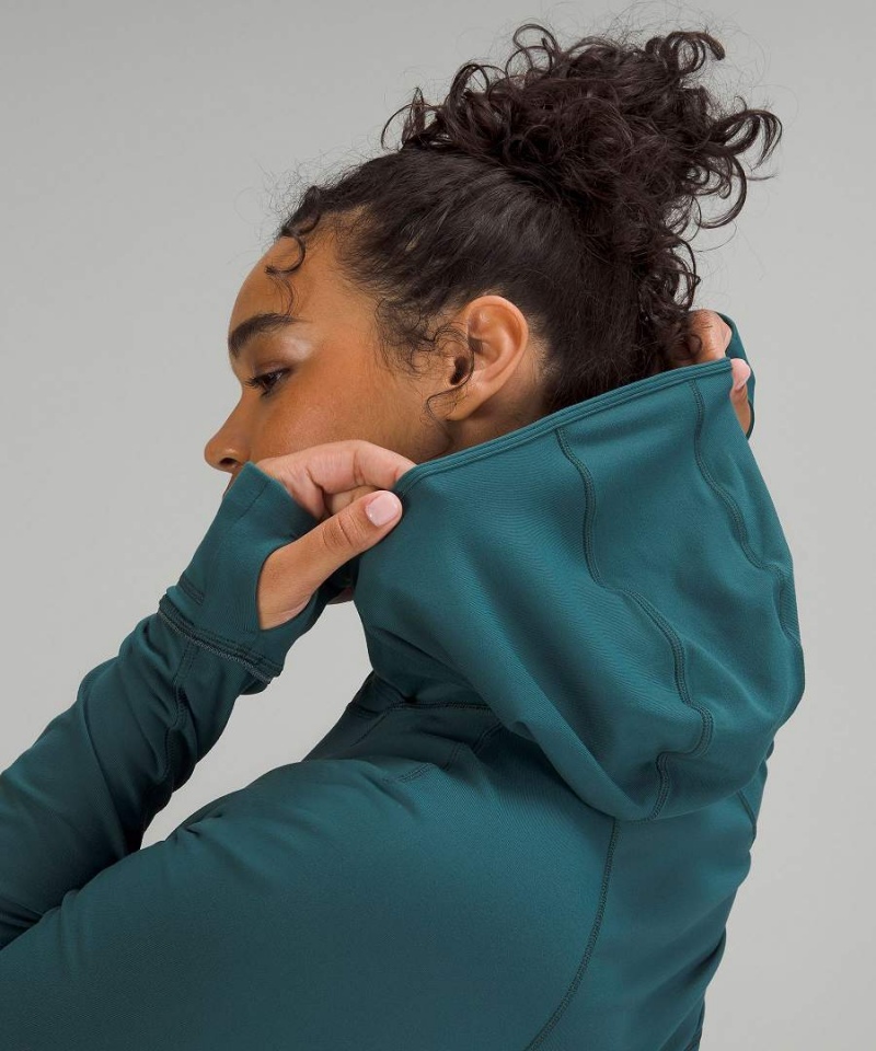 Sudadera con Capucha Lululemon It's Rulu Long-Sleeve Mujer Verde Chile | 064WNKPUO