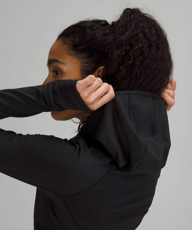 Sudadera con Capucha Lululemon It's Rulu Long-Sleeve Mujer Negras Chile | 153KHOQJT