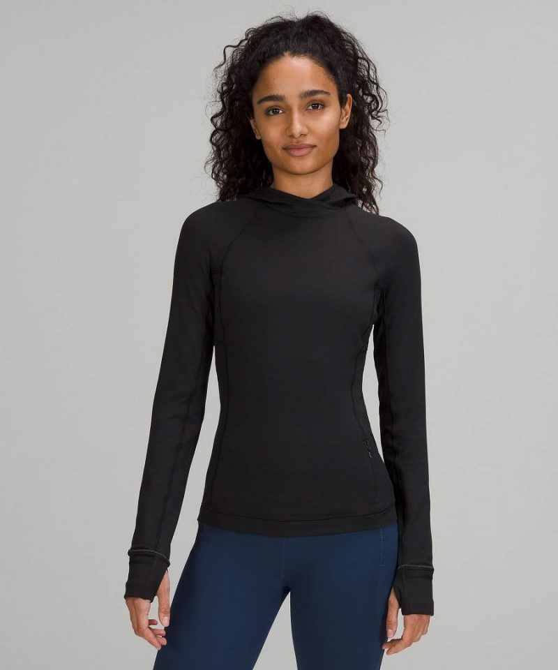 Sudadera con Capucha Lululemon It\'s Rulu Long-Sleeve Mujer Negras Chile | 153KHOQJT