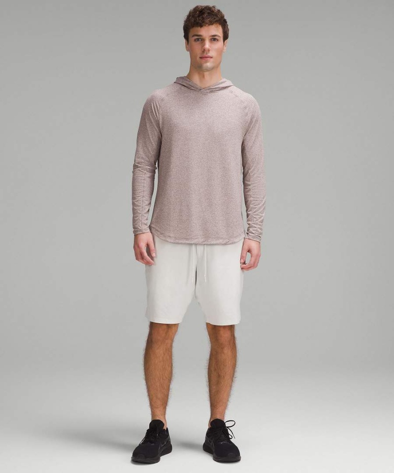Sudadera con Capucha Lululemon License to Train Hombre Gris Blancas Chile | 682KSQAOM