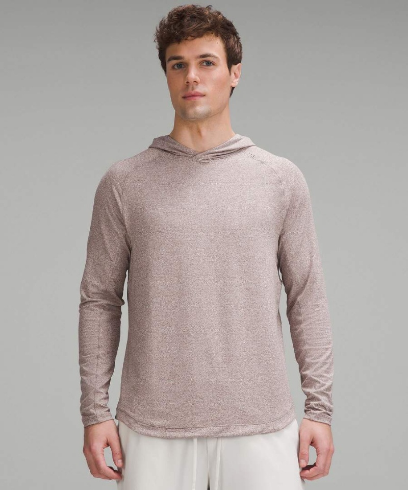 Sudadera con Capucha Lululemon License to Train Hombre Gris Blancas Chile | 682KSQAOM