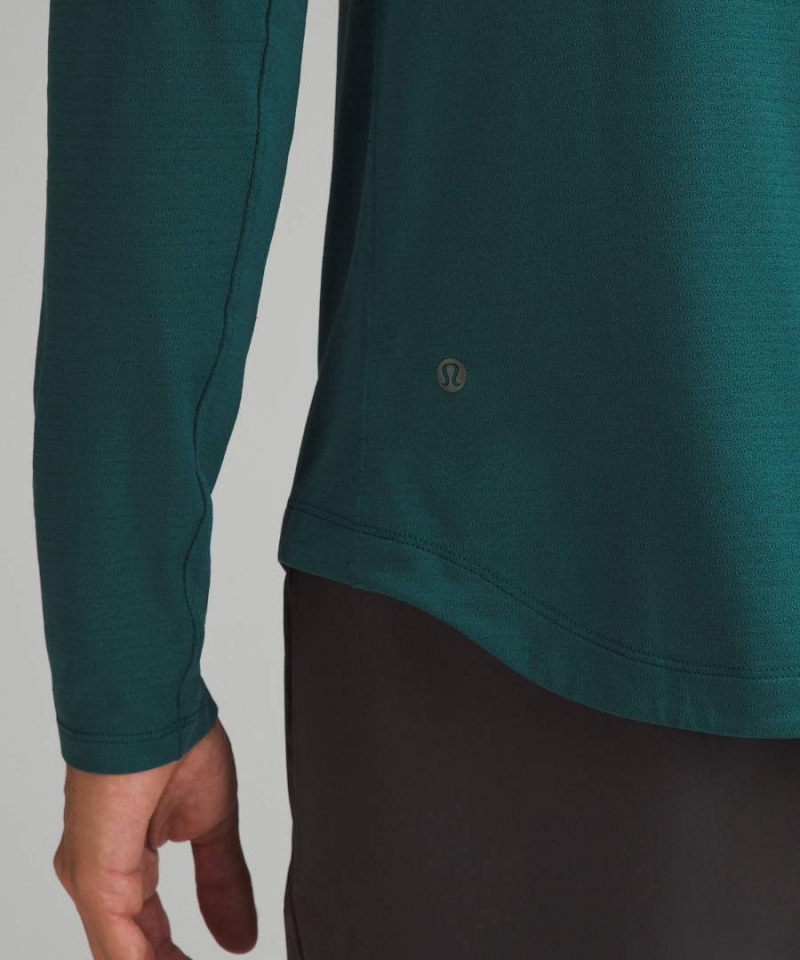 Sudadera con Capucha Lululemon License to Train Hombre Turquesa Chile | 157DMJPGI