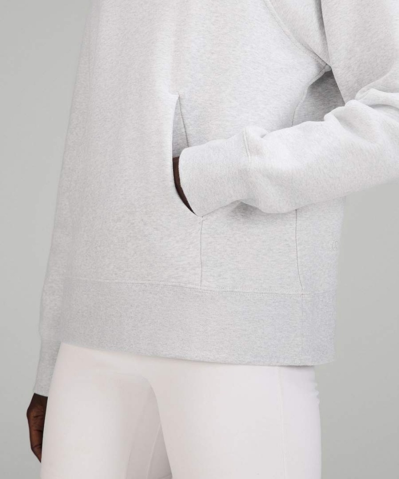 Sudadera con Capucha Lululemon Loungeful Mujer Gris Claro Chile | 486PIANVD