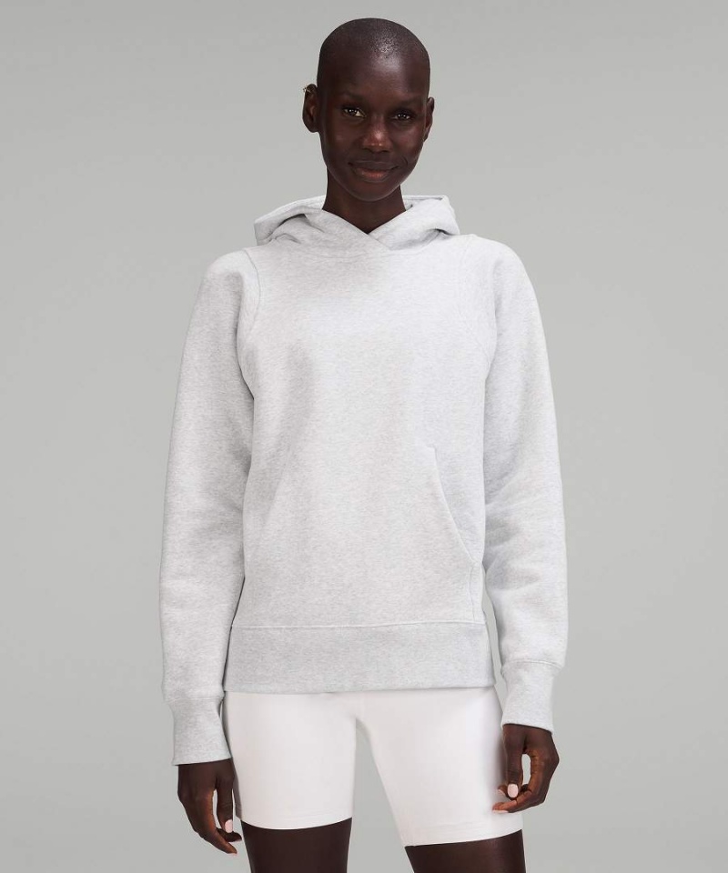 Sudadera con Capucha Lululemon Loungeful Mujer Gris Claro Chile | 486PIANVD