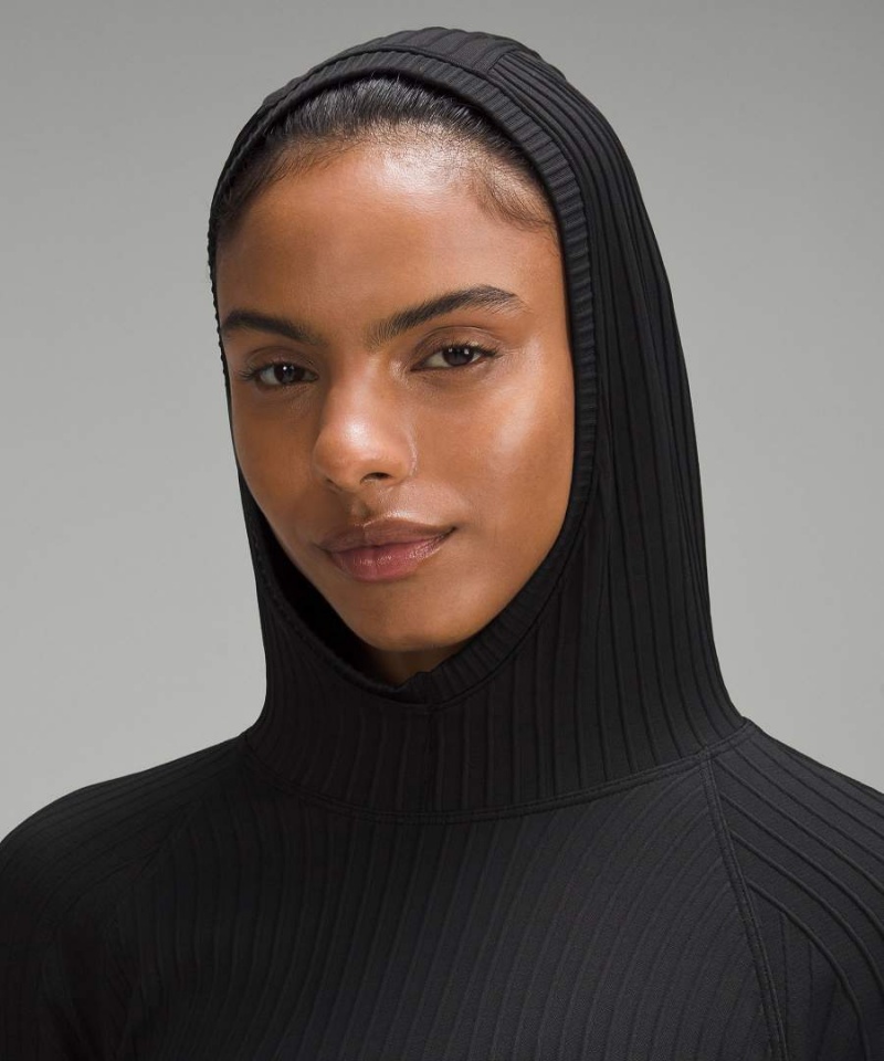 Sudadera con Capucha Lululemon Rest Less Mujer Negras Negras Chile | 021ELWFZP