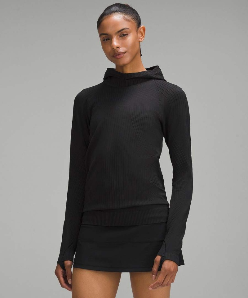 Sudadera con Capucha Lululemon Rest Less Mujer Negras Negras Chile | 021ELWFZP