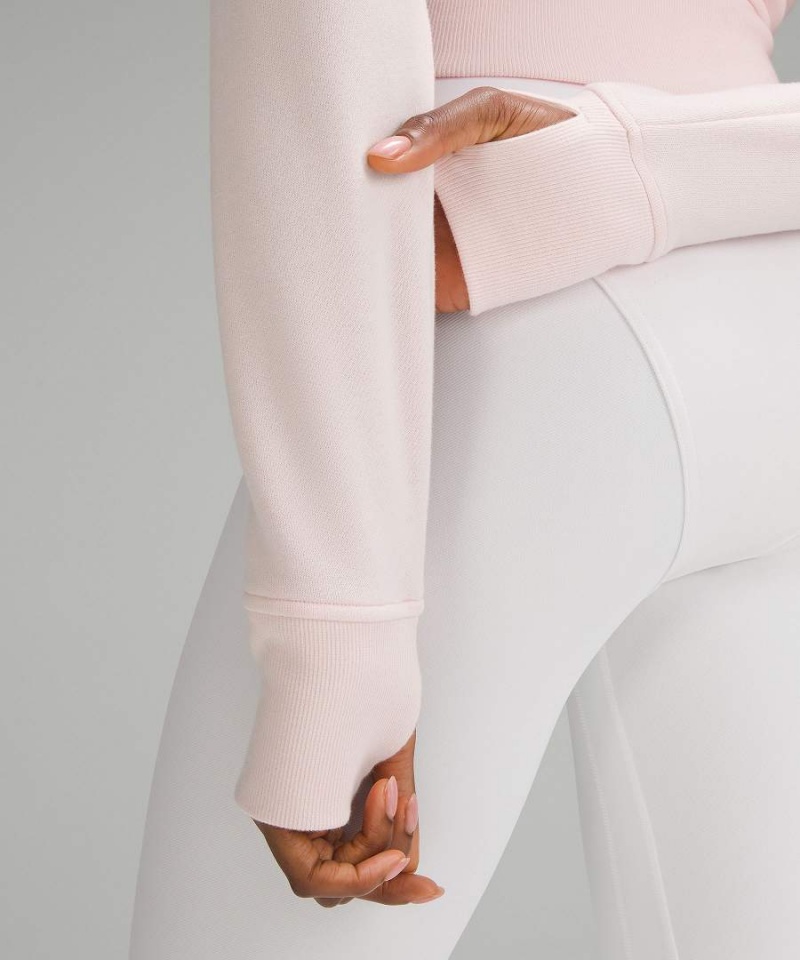 Sudadera con Capucha Lululemon Scuba Full-Zip Cropped Mujer Rojas Claro Doradas Chile | 207REVPYG