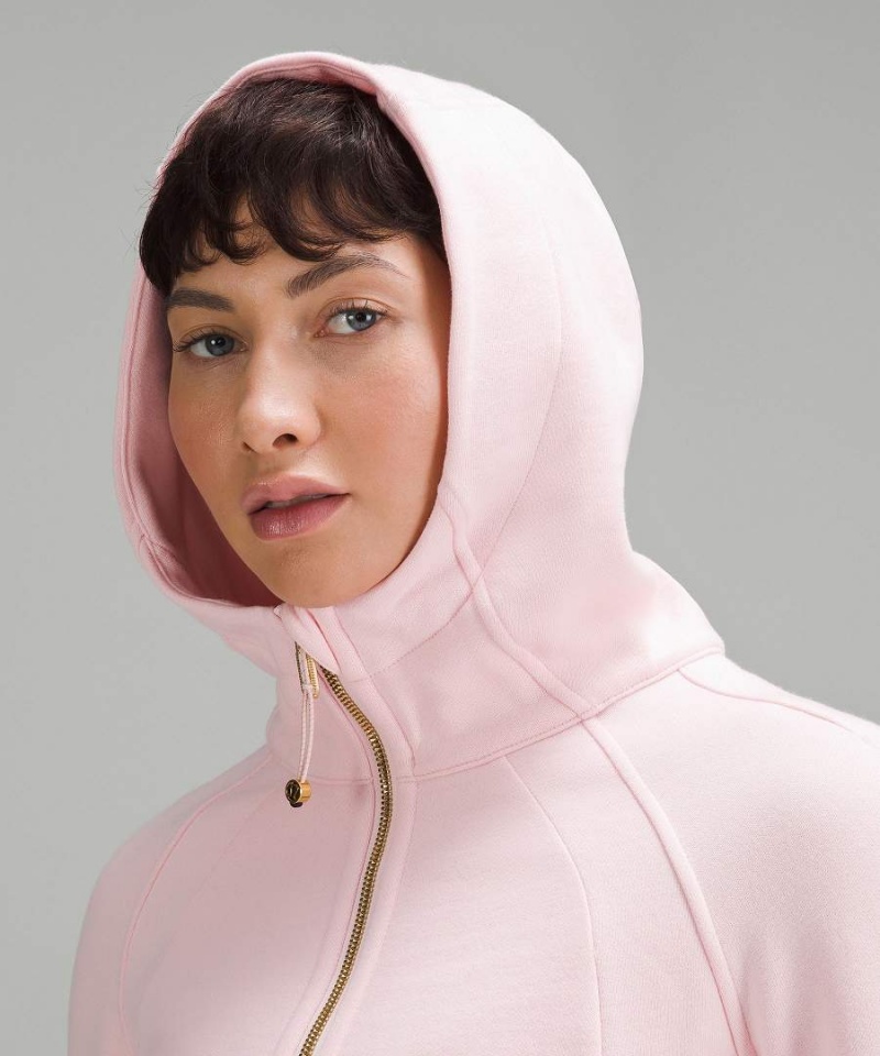 Sudadera con Capucha Lululemon Scuba Full-Zip Mujer Rosas Chile | 386BCEWMQ