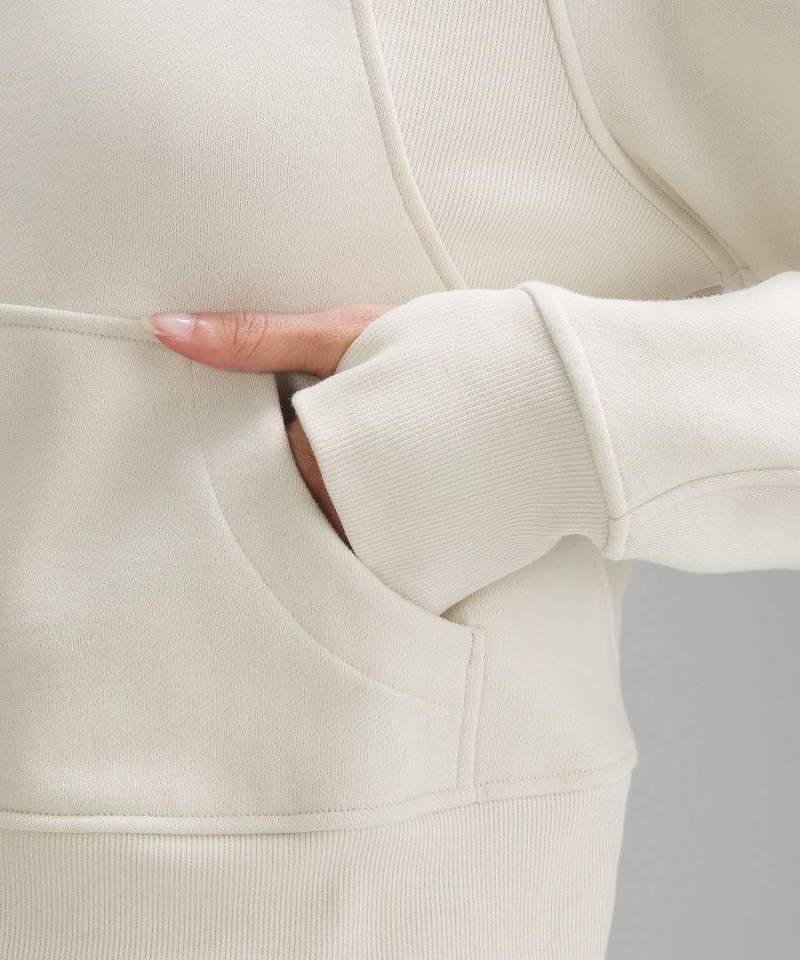 Sudadera con Capucha Lululemon Scuba Oversized Mujer Beige Chile | 613FYCQPT