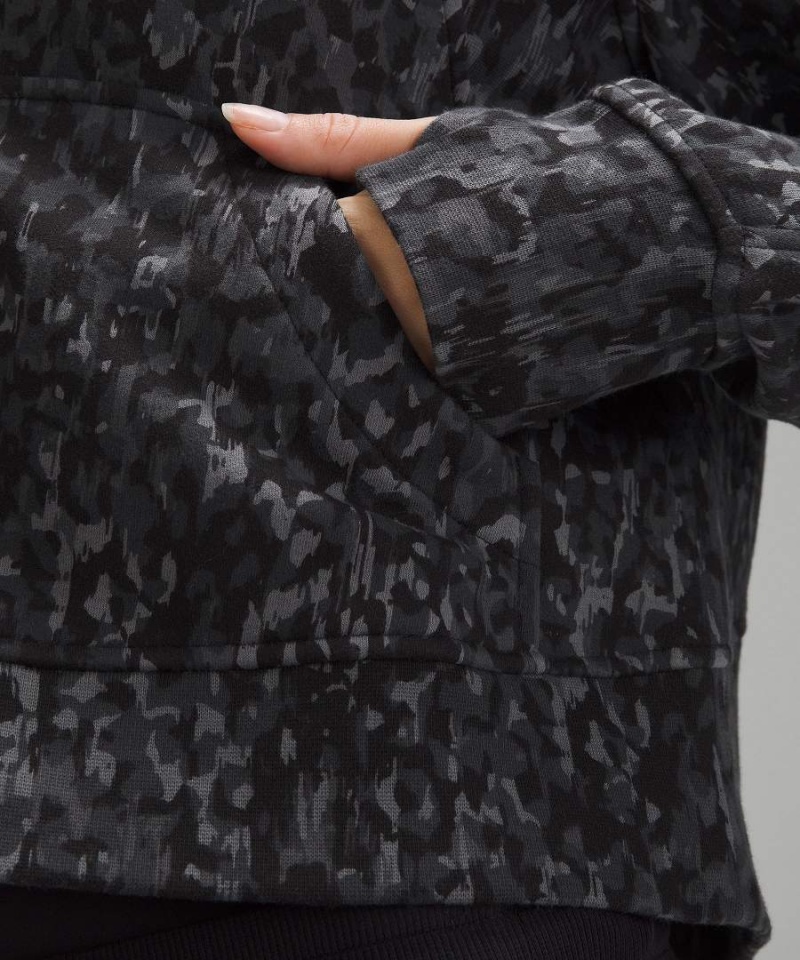 Sudadera con Capucha Lululemon Scuba Oversized Full-Zip Mujer Leopardo Multicolor Chile | 401BRTUWD
