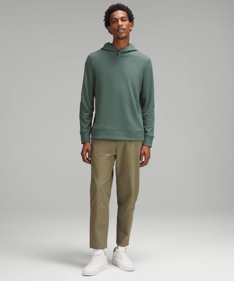 Sudadera con Capucha Lululemon Shift Stitch Hombre Verde Oscuro Chile | 701DLUHSY