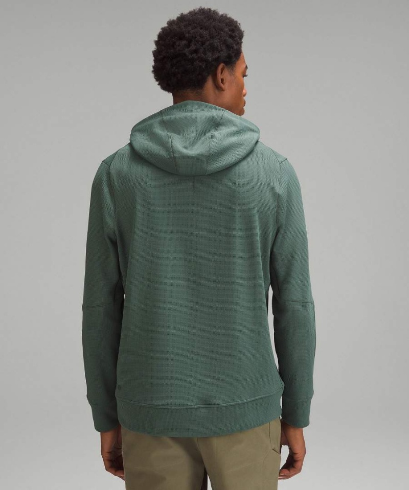 Sudadera con Capucha Lululemon Shift Stitch Hombre Verde Oscuro Chile | 701DLUHSY