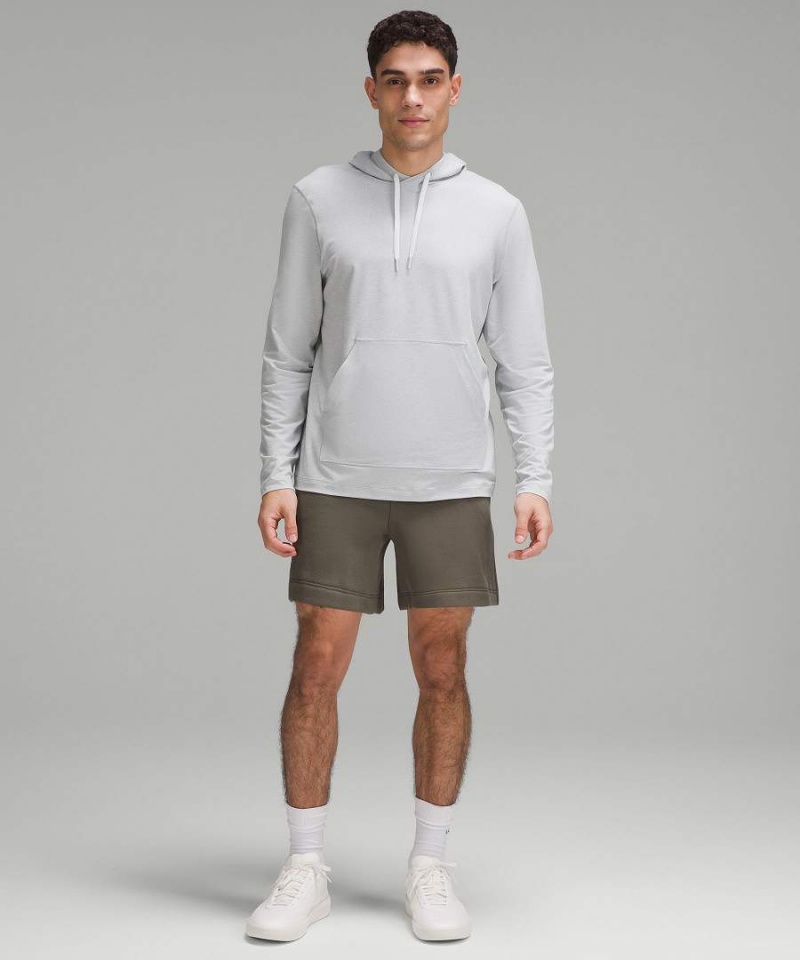 Sudadera con Capucha Lululemon Soft Jersey Pullover Hombre Plateadas Chile | 813OBTFWA