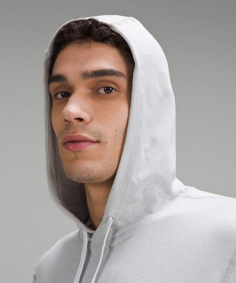 Sudadera con Capucha Lululemon Soft Jersey Pullover Hombre Plateadas Chile | 813OBTFWA