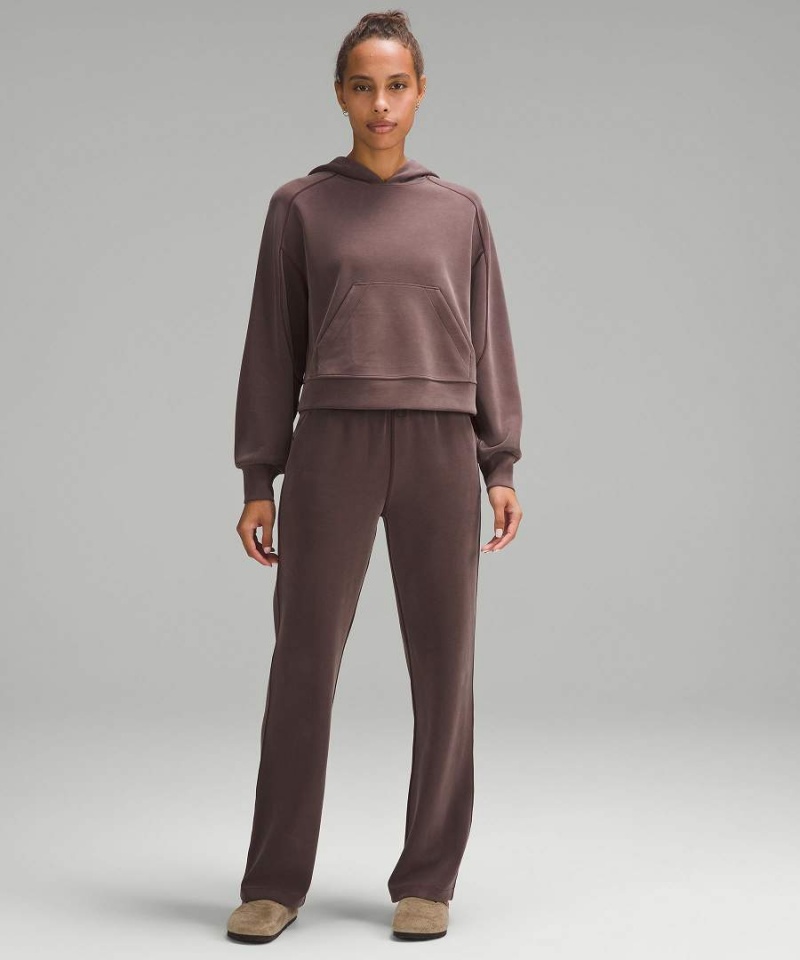 Sudadera con Capucha Lululemon Softstreme Mujer Chocolate Chile | 830GZPJOR