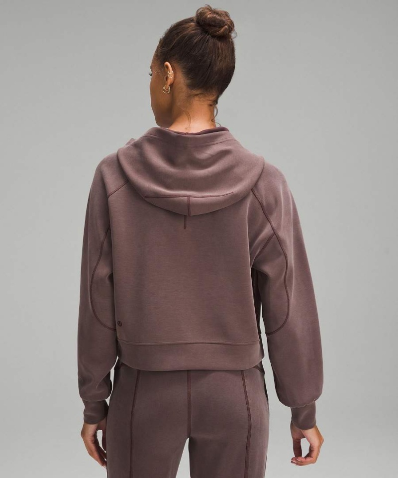 Sudadera con Capucha Lululemon Softstreme Mujer Chocolate Chile | 830GZPJOR