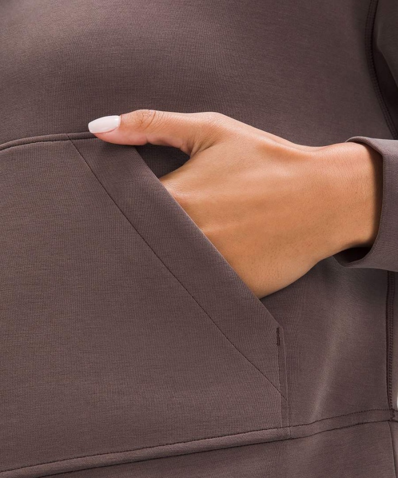 Sudadera con Capucha Lululemon Softstreme Mujer Chocolate Chile | 830GZPJOR