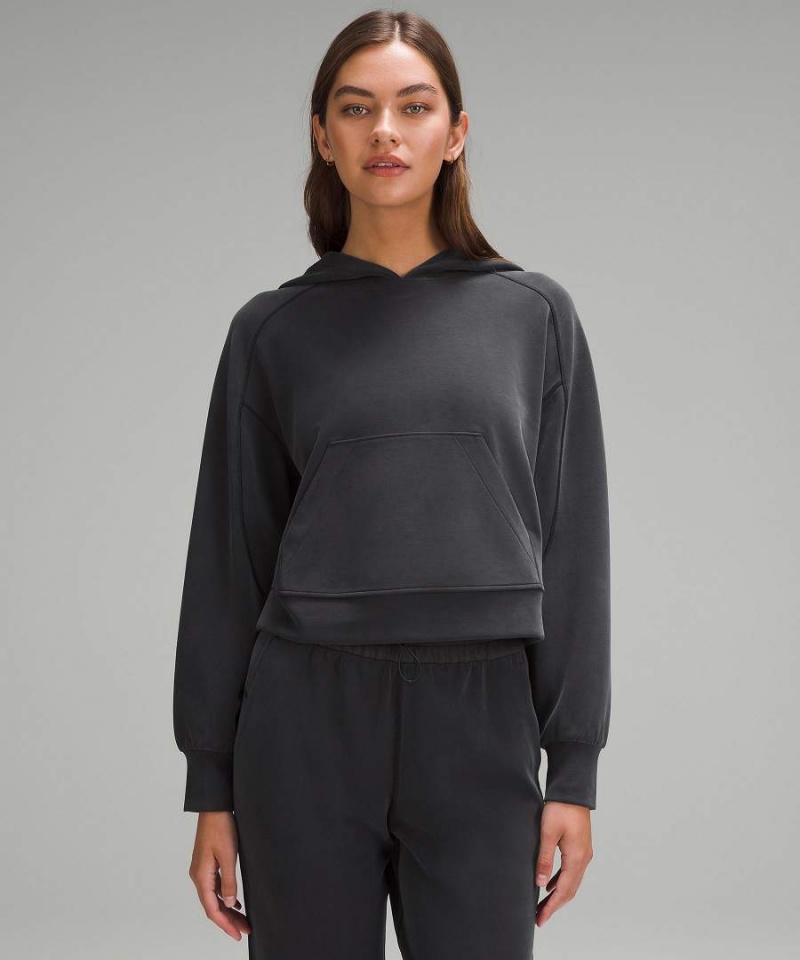 Sudadera con Capucha Lululemon Softstreme Mujer Negras Chile | 213DLZNBO