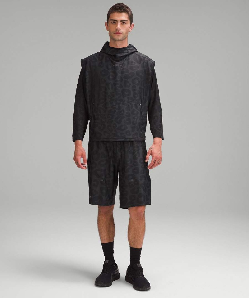 Sudadera con Capucha Lululemon lab Sin Manga Entrenamiento Hombre Gris Oscuro Multicolor Chile | 125YLJCGM