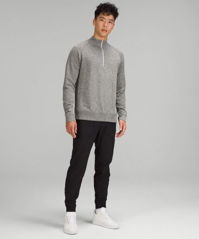 Sudaderas Lululemon Engineered Warmth Half Zip Hombre Blancas Gris Negras Chile | 247PHSTCD