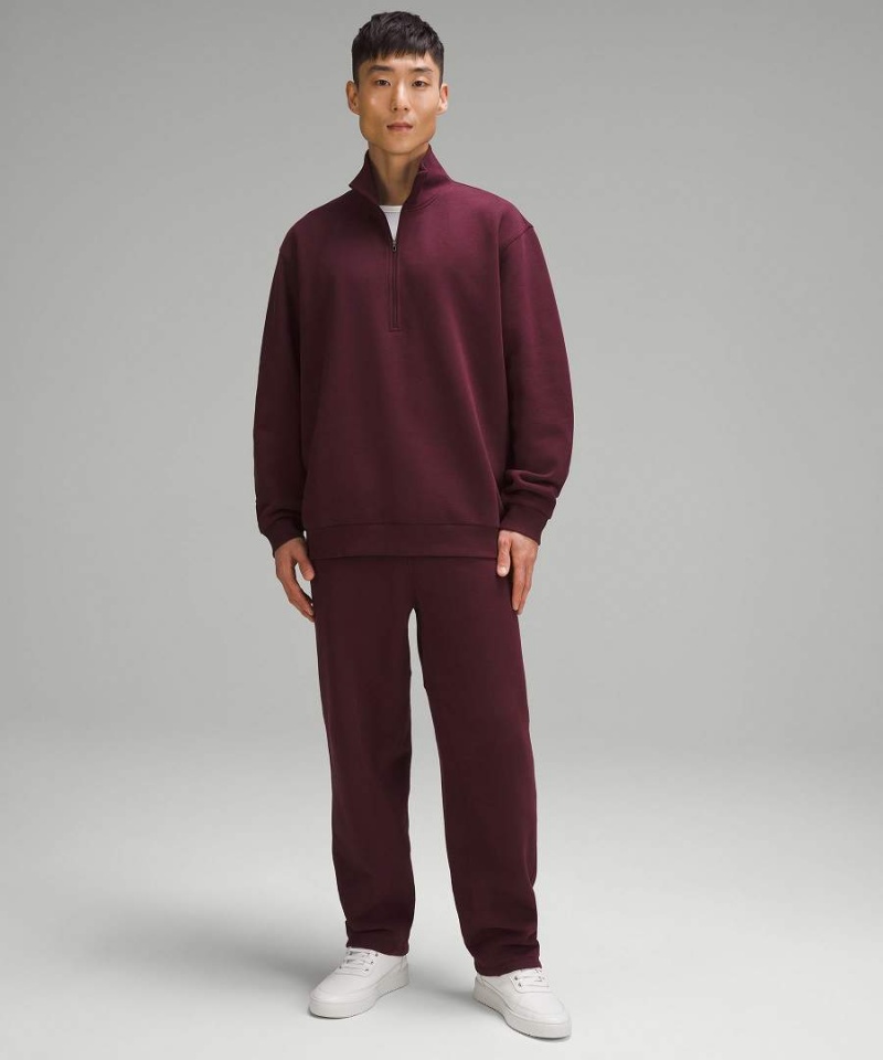 Sudaderas Lululemon Lunar New Year Steady State Half Zip Hombre Burdeos Chile | 487QJNWDG