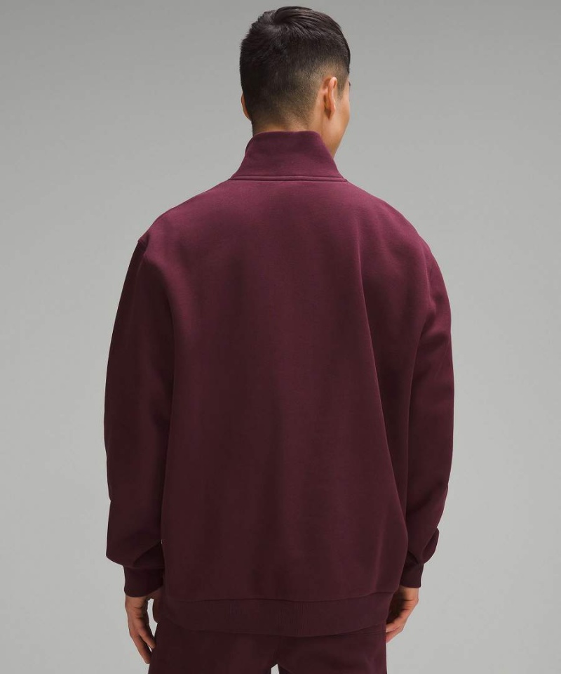 Sudaderas Lululemon Lunar New Year Steady State Half Zip Hombre Burdeos Chile | 487QJNWDG