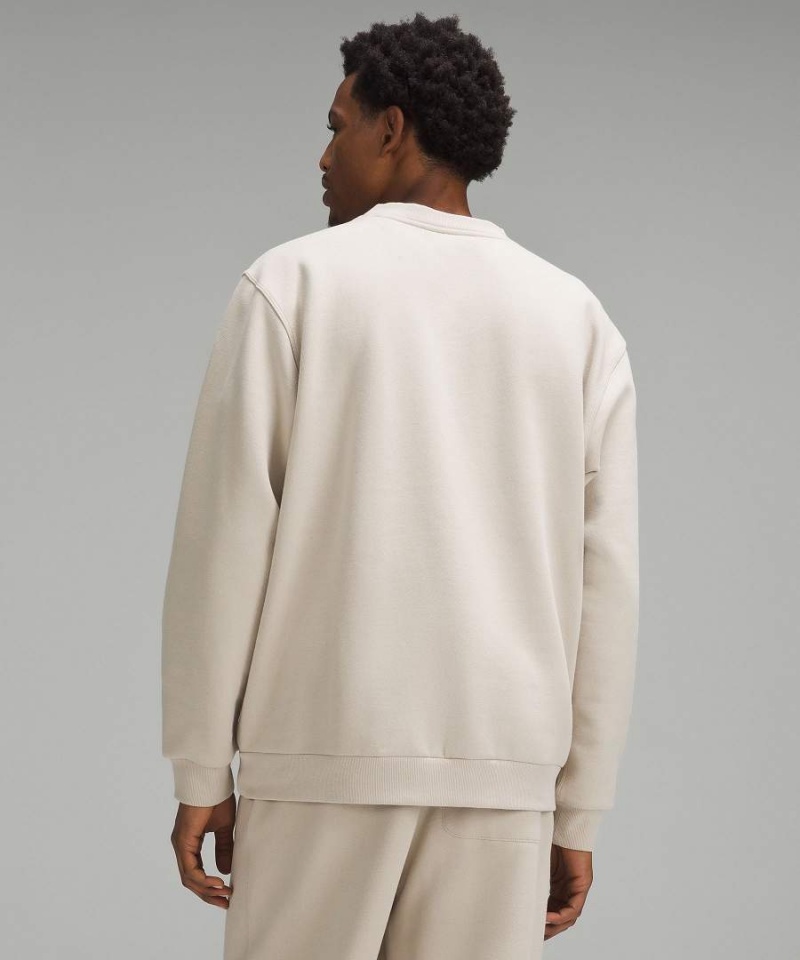 Sudaderas Lululemon Steady State Crew Hombre Beige Chile | 395YANEPT