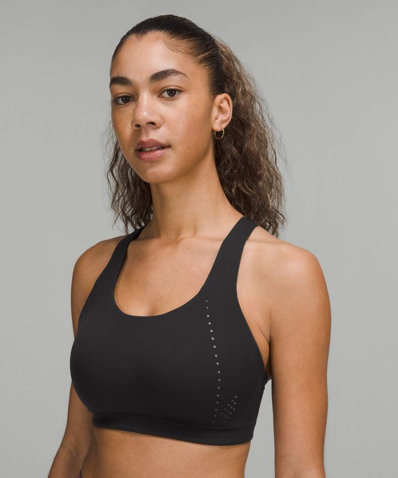 Sujetador Deportivo Lululemon AirSupport Bra High Support, C–DDD Cups Mujer Negras Gris Chile | 862OUFEZN